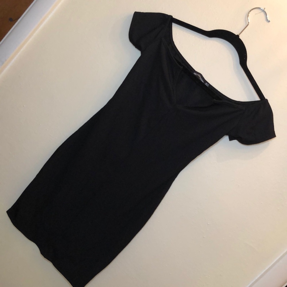 Pretty little thing black dress